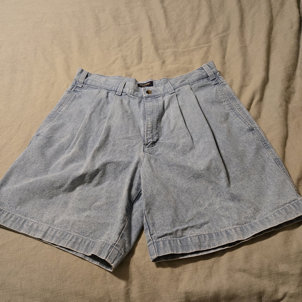 Dockers Men's Light Blue Jean Shorts